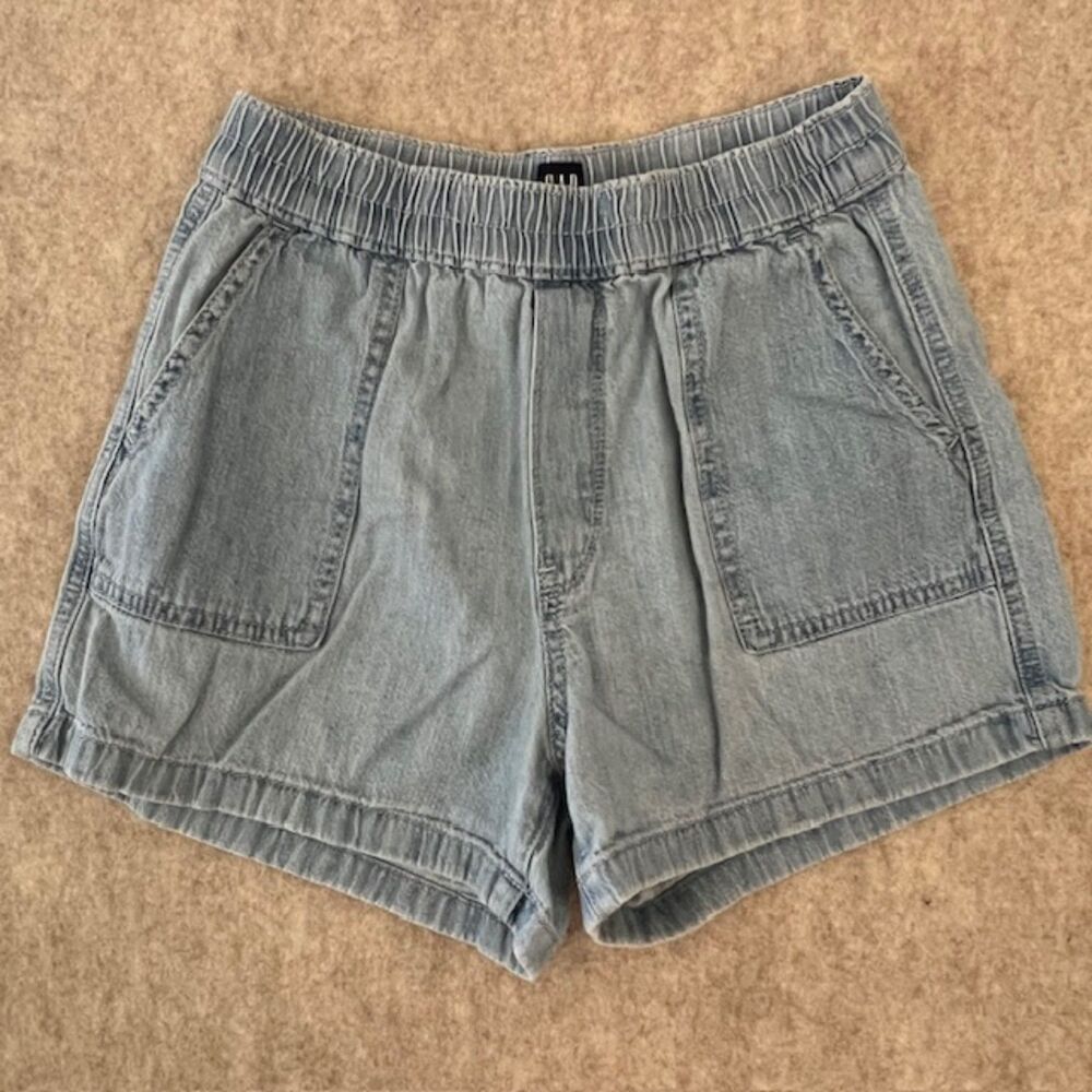 GAP Kids Girls Light Denim Jean Shorts Size L 8-10